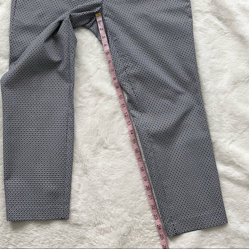 Willi Smith Diamond Pattern Cropped Ankle Pants B… - image 6